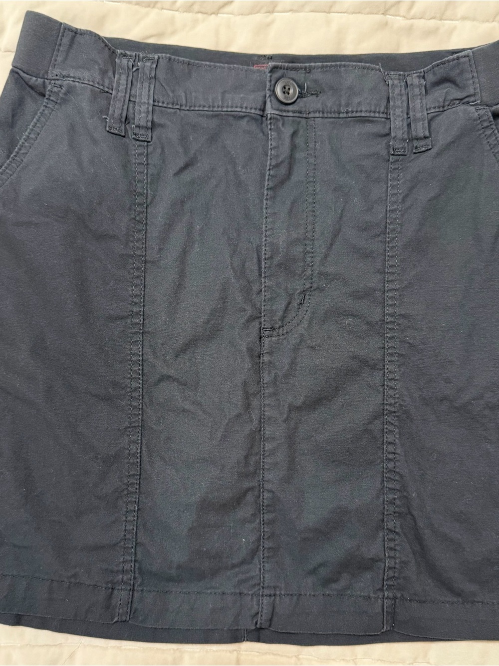 Lee Black A-Line Skort - Casual Everyday Style - Size 10